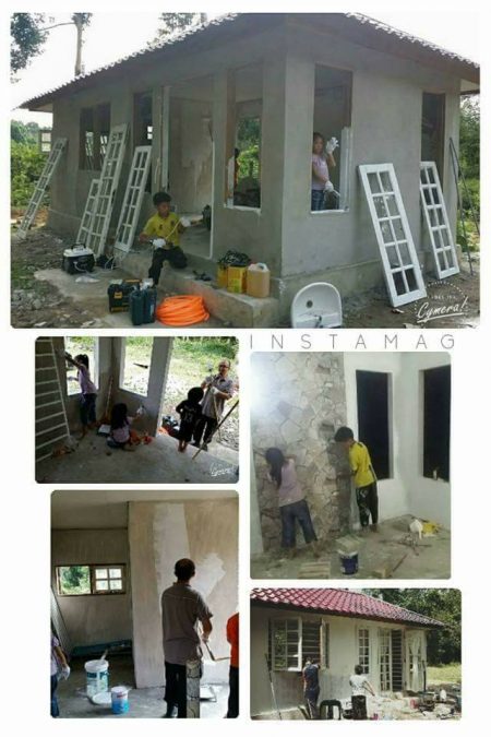 little cottage dalam kebun yang awesome
