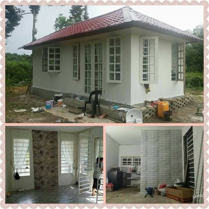 little cottage dalam kebun yang awesome