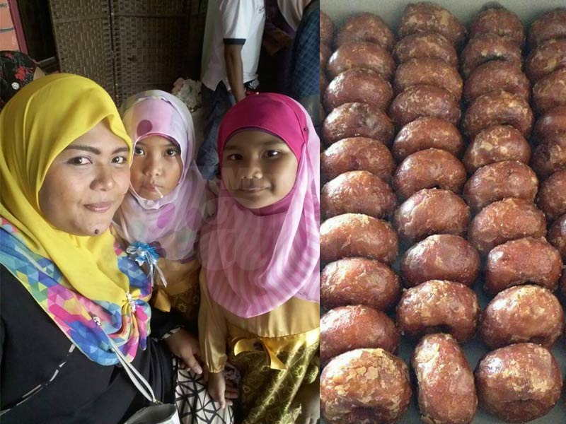 Ibu Tunggal Ini Kongsi Rahsia Jualan Kuih Keria Gula 