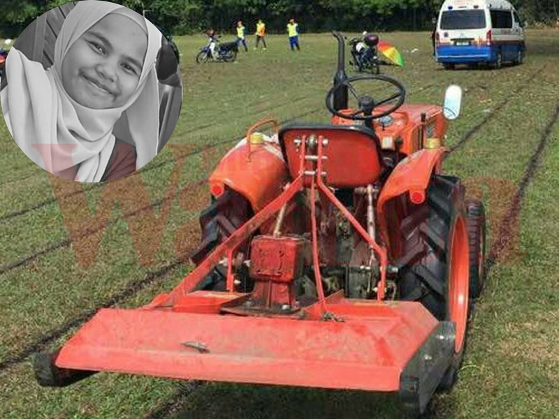Maut Terkena Bilah Traktor Mesin Rumput, Ini Luahan Hati 