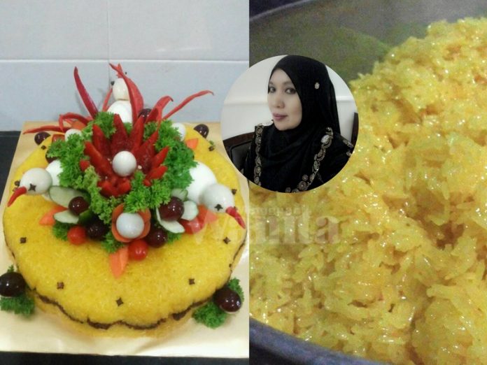 Wanita Ini Kongsi Cara Sebenar Buat Pulut Kuning Agar 