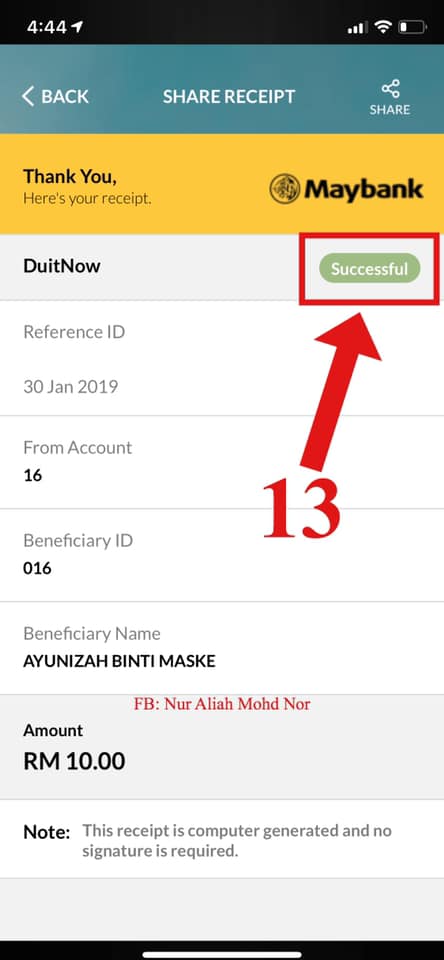 Senangnya Nak Transfer Duit Secara Percuma, Tak Ada Nombor Akaun Pun Lepas