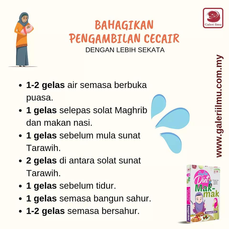 Ibu Menyusu, Ikut Menu Berpuasa Bulan Ramadan Ini, Bukan 